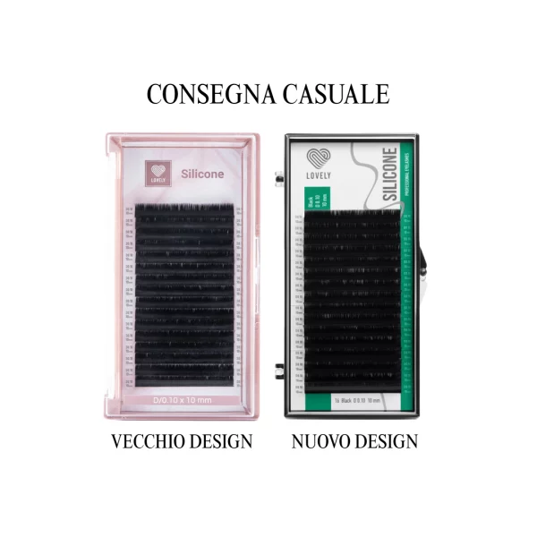 Extension Ciglia "Silicone" Unica Lunghezza Lovely