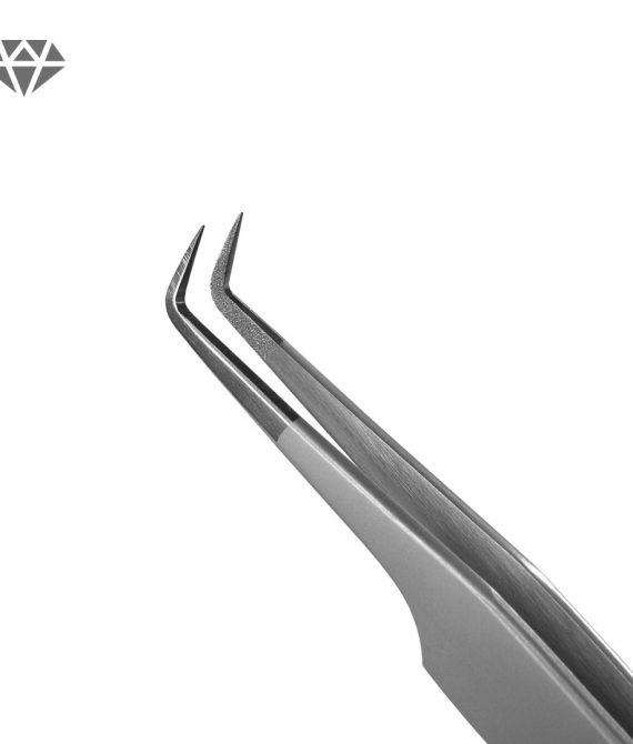 Pinzetta Mini L ”90° 7mm Diamond” Lovely