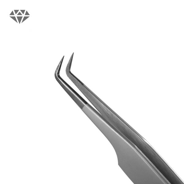 Pinzetta Mini L ”90° 7mm Diamond” Lovely