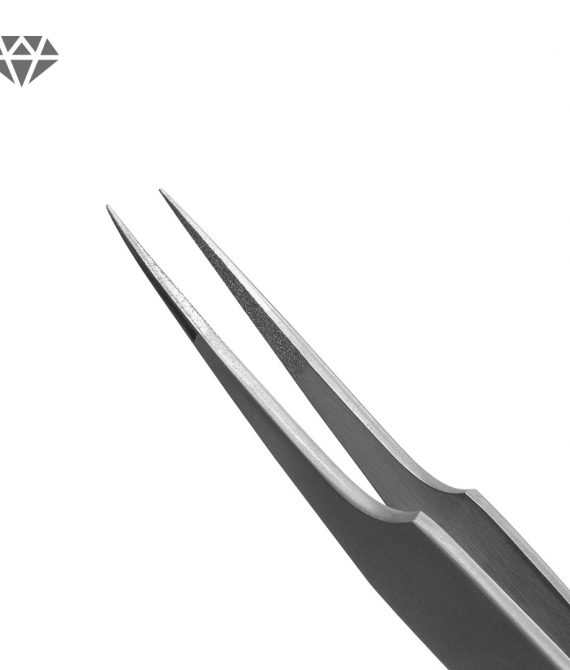 Pinzetta Dritta Curva ”Straight With Band Diamond” Lovely