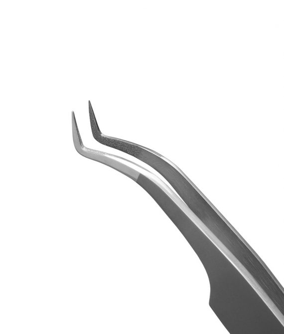 Pinzetta Mini L Curva ”45° With A Band 5mm” Lovely