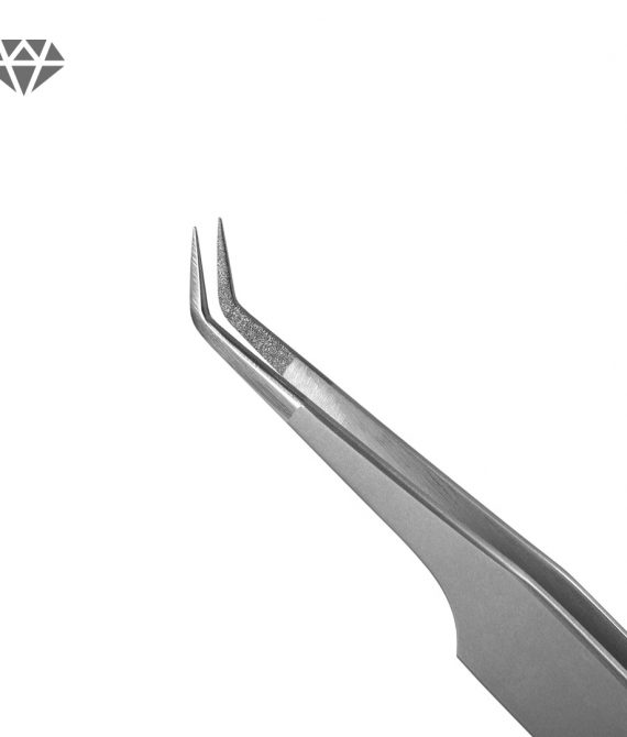 Pinzetta Mini L ”45° 7mm Diamond” Lovely
