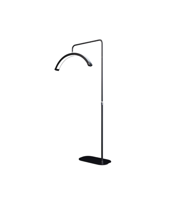 Lampada Led ”Mezza Luna” Brillantinata Fosoto