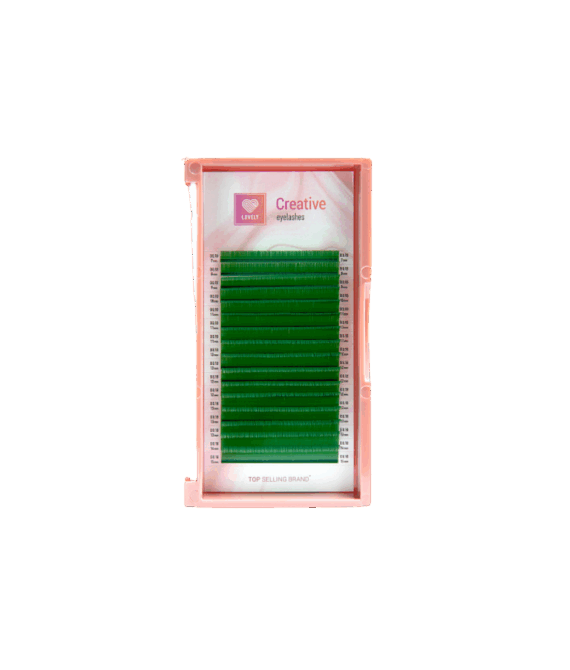 Extension Ciglia ”Green” Mix Lunghezza Lovely